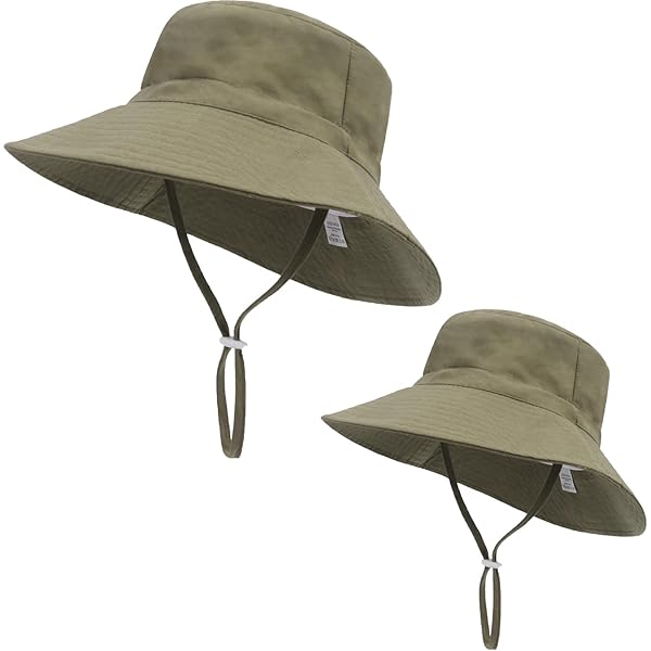 Amazon.com: 2Pcs Parent-Child Sun Hat,Smile Face UPF 50+